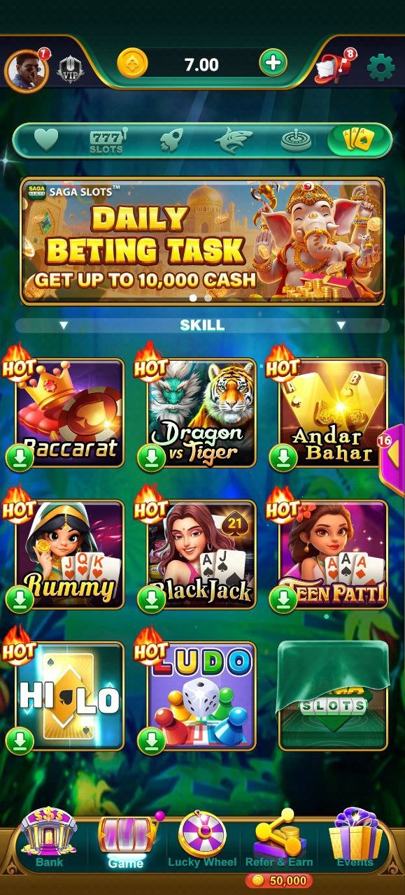 Click here for Saga Slots Game Download Latest Version APK
